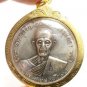 THAI BUDDHA AMULET PENDANT 1969 LP TOH BLESS COIN GREAT FORTUNE YANT OF SUCCESS