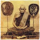 THAI BUDDHA AMULET 1973 LP NGERN PENDANT & GOLD PLATED NECKLACE LUCKY MONEY RICH THAI BUDDHA AMULET 1973 LP NGERN PENDANT & GOLD PLATED NECKLACE LUCKY MONEY RICH