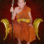 THAI POWERFUL AMULET DRAGON COIN PENDANT LP MOON 106 YEARS LUCKY RICH PROTECTION