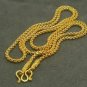 GOLD PLATED MICRON NECKLACE 24 INCHES FOR 1 BUDDHA AMULET PENDANT LUCKY GIFT