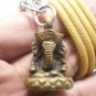 GANESHA GANESH OM MIRACLE SUCCESS LUCKY RICH GANAPATI VINAYAKA PENDANT NECKLACE