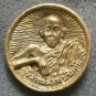THAI BUDDHA MIRACLE LUCKY AMULET LP KOON BRASS COIN MULTIPLY MONEY RICH WEALTH