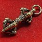 TIBET BUDDHA AMULET PENDANT TIBETAN VAJRA DORJE AX VAJRAYANA STRONG PROTECTION