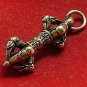 TIBET BUDDHA AMULET PENDANT TIBETAN VAJRA DORJE AX VAJRAYANA STRONG PROTECTION