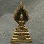 THAI SATURDAY MINI AMULET LUCKY NICE LIFE TINY NAKPROK NAGA SNAKE PROTECT BUDDHA