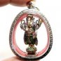 GANESHA GANAPATI VINAYAKA HINDU GOD MAGIC HERMIT LP POON GANESH PENDANT NECKLACE