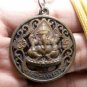 GANESH GANESHA GANAPATI VINAYAKA HINDU DEVA MAGIC HERMIT AMULET PENDANT NECKLACE