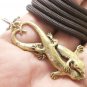 THAI AMULET LOVE SEX APPEAL DUO GECKO PENDANT ATTRACTION NECKLACE THAILAND GIFT
