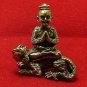 THAI MINI AMULET TINY GUMAN KUMAN THONG CHANT FOR LUCKY WEALTH RIDE MAGIC TIGER
