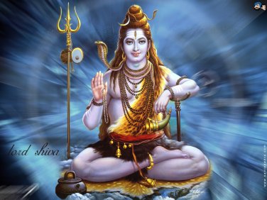 HINDU DEITY PENDANT NECKLACE LORD SHIVA MAHADEVA BLESSING STRONG LIFE PROTECTION
