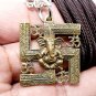 GANAPATI VINAYAKA GANESH GOD GANESHA PENDANT NECKLACE DEITY AUM OM HINDU AMULET