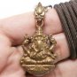 LORD GANESH GANESHA OM PENDANT HINDU SUCCESS GANAPATI VINAYAKA AMULET NECKLACE