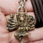 GANAPATI VINAYAKA OM MIRACLE LORD GANESH GANESHA GOD OF SUCCESS PENDANT NECKLACE