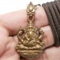 GANESHA GANAPATI VINAYAKA GANESH LP KLOY SUCCESS LUCKY OM AUM PENDANT NECKLACE