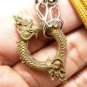 AMULET NECKLACE CHARM DUO NAGA NAK SNAKE PENDANT THAI LOVE SEX APPEAL ATTRACTION