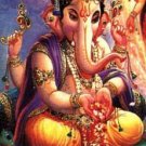 HINDU MINI AMULET GANAPATI VINAYAKA LORD GANESH GANESHA GOD REMOVAL OF OBSTACLES