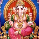 HINDU OM MINI AMULET GANESH GANESHA GANAPATI VINAYAKA GOD DEITY OBSTACLE SUCCESS