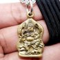GANESHA PENDANT GANAPATI VINAYAKA GANESH OM AUM REMOVAL OBSTACLE AMULET NECKLACE