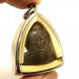 PIDTA PITTA CLOSE EYES BUDDHA LP KRON CRON REAL THAI AMULET PENDANT LUCKY GAMBLE
