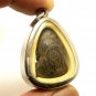 LP KRON CRON PIDTA PITTA CLOSE EYES BUDDHA REAL THAI AMULET PENDANT LUCKY GAMBLE