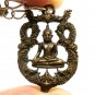 THAI LORD BUDDHA BEAUTIFUL ART CRAFT BRASS AMULET PENDANT LUCKY CHARM NECKLACE