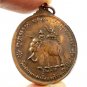 LP WAN SUJINNO WIN BATTLE COIN BLESS 2520 LUCKY RICH THAI MIRACLE AMULET PENDANT