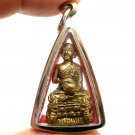 THAI BUDDHA PENDANT PHRA SIVALEE SIVALI NAGA SNAKE AMULET LUCKY TRADE MONEY RICH