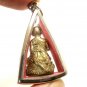 THAI BUDDHA PENDANT PHRA SIVALEE SIVALI NAGA SNAKE AMULET LUCKY TRADE MONEY RICH