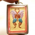 MAGIC THEP JAMLANG BUTTERFLY SALIKA KRUBA KRITSANA THAI MIRACLE AMULET PENDANT