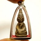 LAOS BUDDHA CHIANGROONG AMULET PENDANT BLESSED LUCKY HAPPY PEACEFUL HEALTHY LIFE