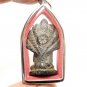 NAKPROK THAI ANTIQUE AMULET NAGA SNAKE STRONG PROTECTION BUDDHA BLESSING PENDANT