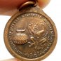 LP WAN SUJINNO MILLIONAIRE TINY COIN BLESS 1977 LUCKY RICH THAI AMULET PENDANT