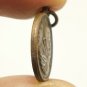LP WAN SUJINNO MILLIONAIRE TINY COIN BLESS 1977 LUCKY RICH THAI AMULET PENDANT