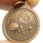 LP WAN SUJINNO MILLIONAIRE TINY COIN BLESS 1977 LUCKY RICH THAI AMULET PENDANT