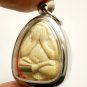 THAI AMULET PENDANT PIDTA LP KOON CLOSE EYE BUDDHA MAGIC TAKRUT LUCKY RICH MONEY