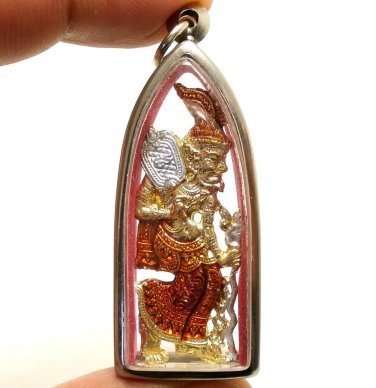 HERMIT LERSI GURU THAI MAGIC SUCCESS WISDOM CHARM AMULET LUCKY TALISMAN PENDANT