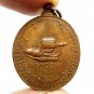 LP FAN AJARO FULL BLESSING BATCH COIN 1971 THAI BUDDHA AMULET LUCKY RICH PENDANT