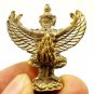THAI MINI AMULET GARUDA PHAYA KRUT MAGIC EAGLE BIRD BLESS STRONG LIFE PROTECTION