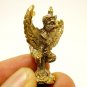THAI MINI AMULET GARUDA PHAYA KRUT MAGIC EAGLE BIRD BLESS STRONG LIFE PROTECTION