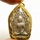 SMALL KHUNPAEN GUMAN THONG LP POON THAI MIRACLE AMULET PENDANT LUCKY GAMBLE RICH