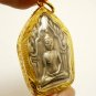 SMALL KHUNPAEN GUMAN THONG LP POON THAI MIRACLE AMULET PENDANT LUCKY GAMBLE RICH