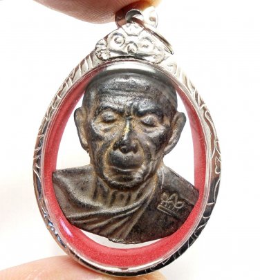 LP TIM WAT LAHANRAI TEMPLE THAI MAGIC AMULET BEAUTIFUL PENDANT SIAM LUCKY CHARM