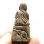 LP NGERN ON ELEPHANT MINI STATUE REAL BLESSING THAI BUDDHA AMULET LUCK RICH GIFT