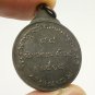 LP DOON COIN 1975 THAI BUDDHA AMULET GOOD LUCK MONEY RICH PEACEFUL LIFE PENDANT