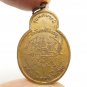 LP PRING COIN 1977 THAI BUDDHA AMULET GOOD LUCK MONEY RICH PEACEFUL LIFE PENDANT