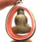 PIDTA PITTA CLOSE EYES BUDDHA LP KRON CRON THAI AMULET PENDANT LUCKY RICH GAMBLE