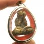 PIDTA PITTA CLOSE EYES BUDDHA LP KRON CRON THAI AMULET PENDANT LUCKY RICH GAMBLE
