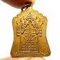 LP PHROM COIN BLESS IN 1971 MIRACLE FORTUNE LUCK YANT THAI BUDDHA AMULET PENDANT