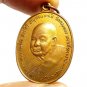 LP KLING COIN KING RAMA 9 SIGN BLESS 1978 LUCKY RICH PENDANT THAI BUDDHA AMULET