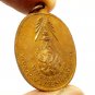 LP KLING COIN KING RAMA 9 SIGN BLESS 1978 LUCKY RICH PENDANT THAI BUDDHA AMULET